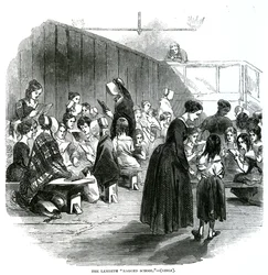 La escuela de Lambeth Ragged, ilustración de 